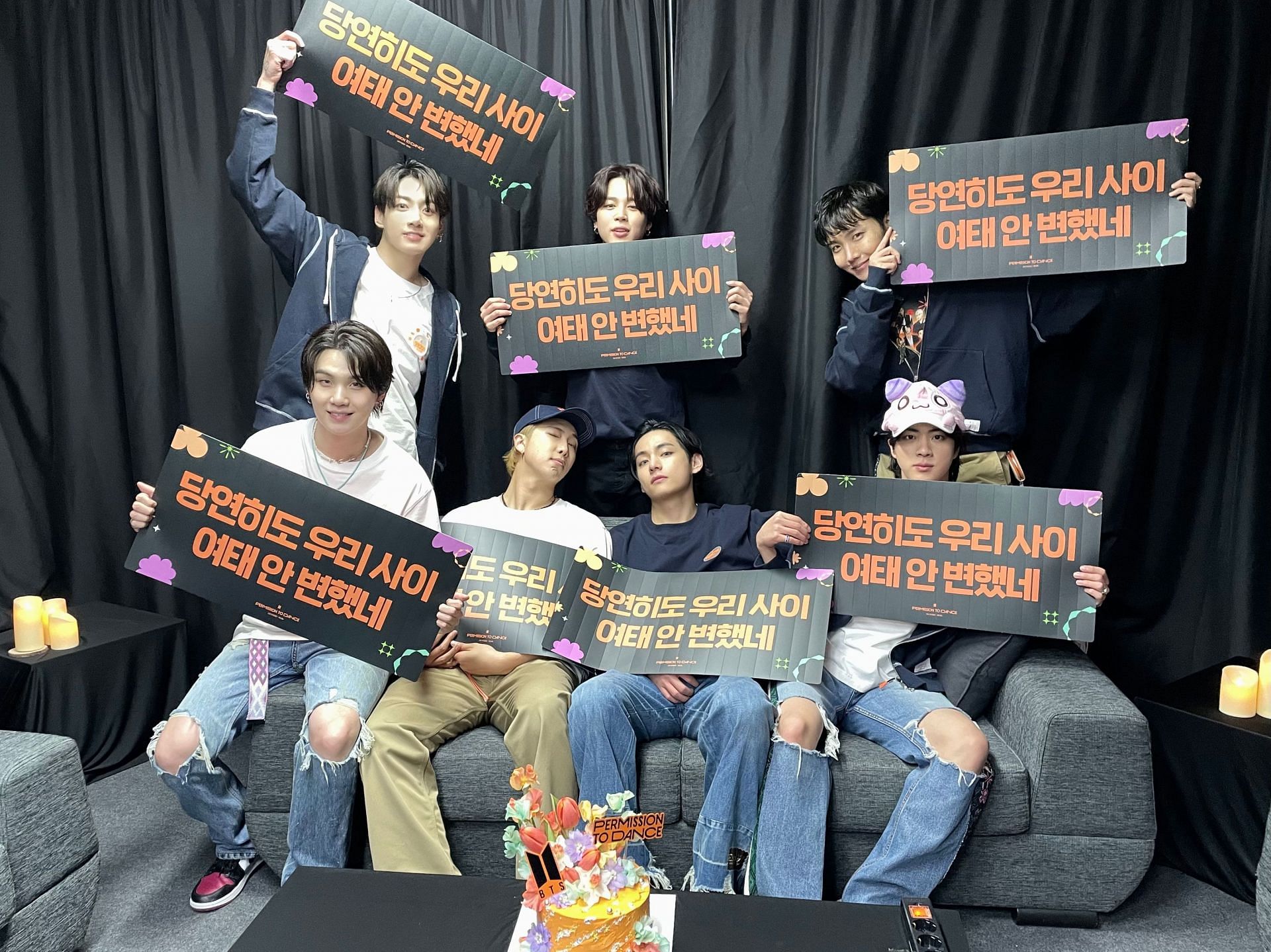 Featuring BTS (Image via @bts_bighit/X)